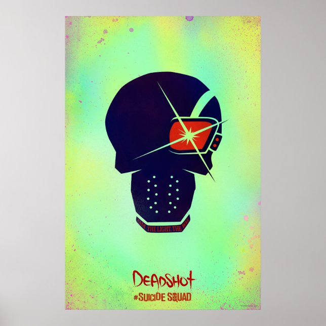 Suicide Squad | Deadshot Head Icon Poster (Front)