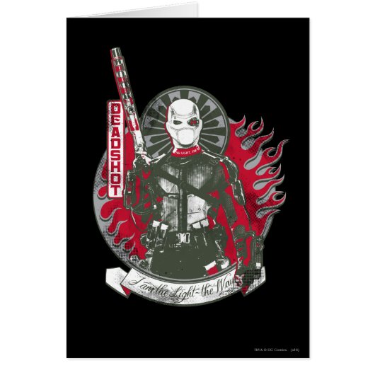 Suicide Squad | Deadshot "I am the Light" Cards (Front)