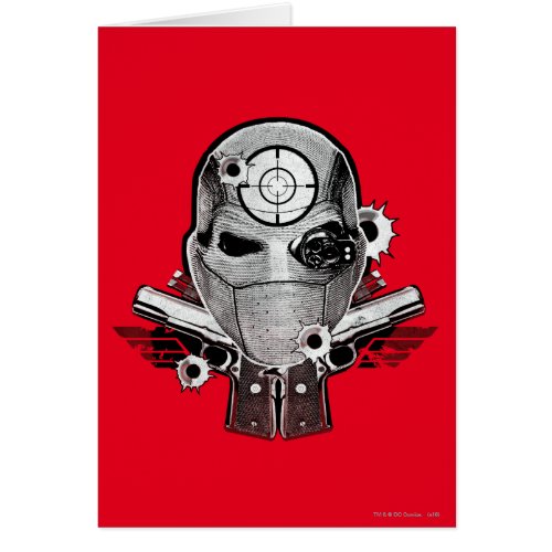 Suicide Squad  Deadshot Mask  Guns Tattoo Art