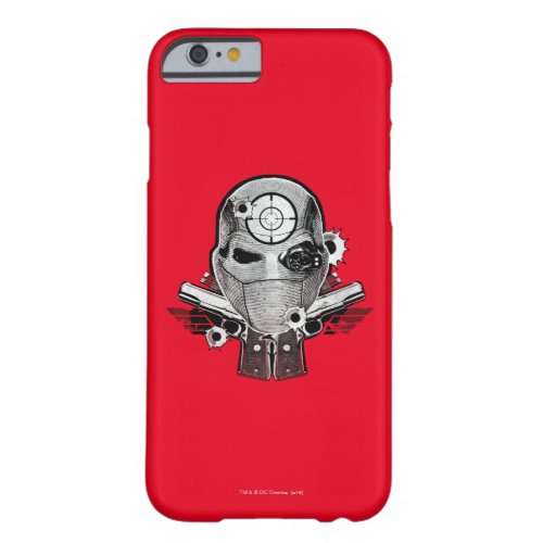 Suicide Squad  Deadshot Mask  Guns Tattoo Art Barely There iPhone 6 Case