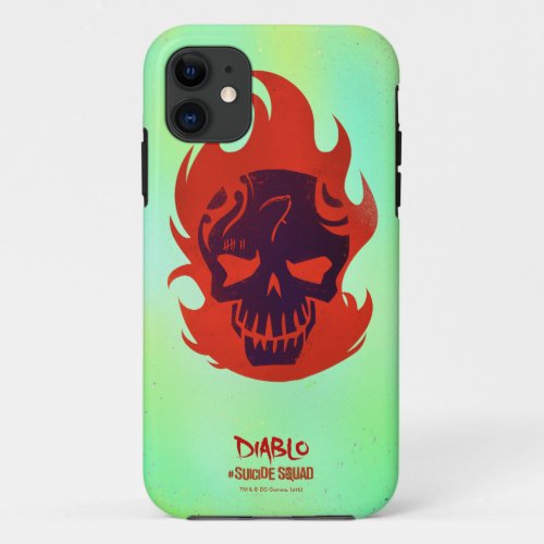 Suicide Squad  Diablo Head Icon iPhone 11 Case