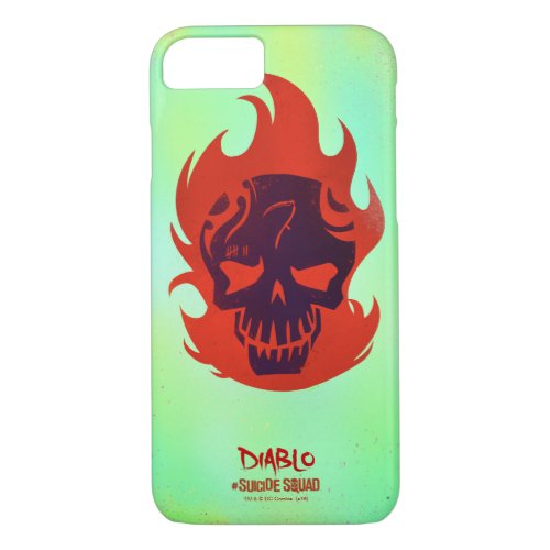 Suicide Squad  Diablo Head Icon iPhone 87 Case