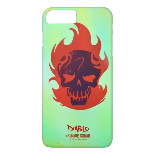 Suicide Squad  Diablo Head Icon iPhone 8 Plus7 Plus Case