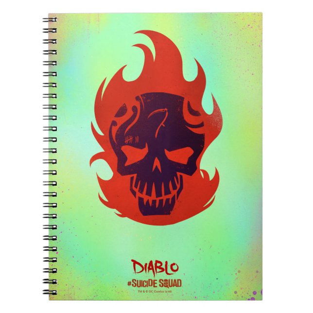 Suicide Squad | Diablo Head Icon Notebook (Front)