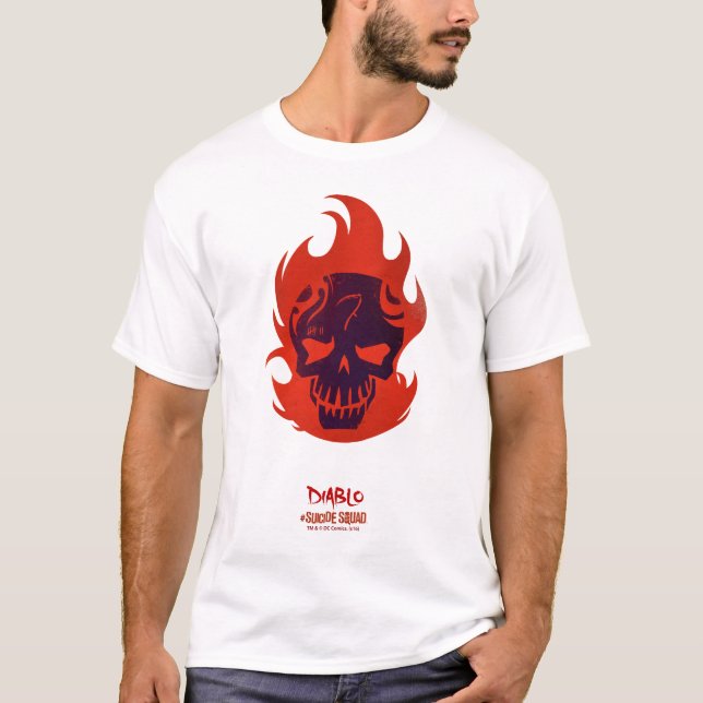 Suicide Squad | Diablo Head Icon T-Shirt (Front)