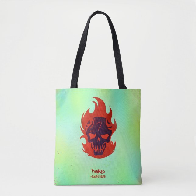 Suicide Squad | Diablo Head Icon Tote Bag (Front)