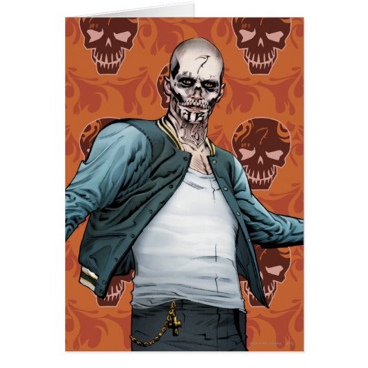 Suicide Squad | El Diablo Comic Book Art Cards (Front)