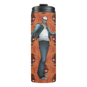 Suicide Squad El Diablo Comic Book Art Thermal Tumbler
