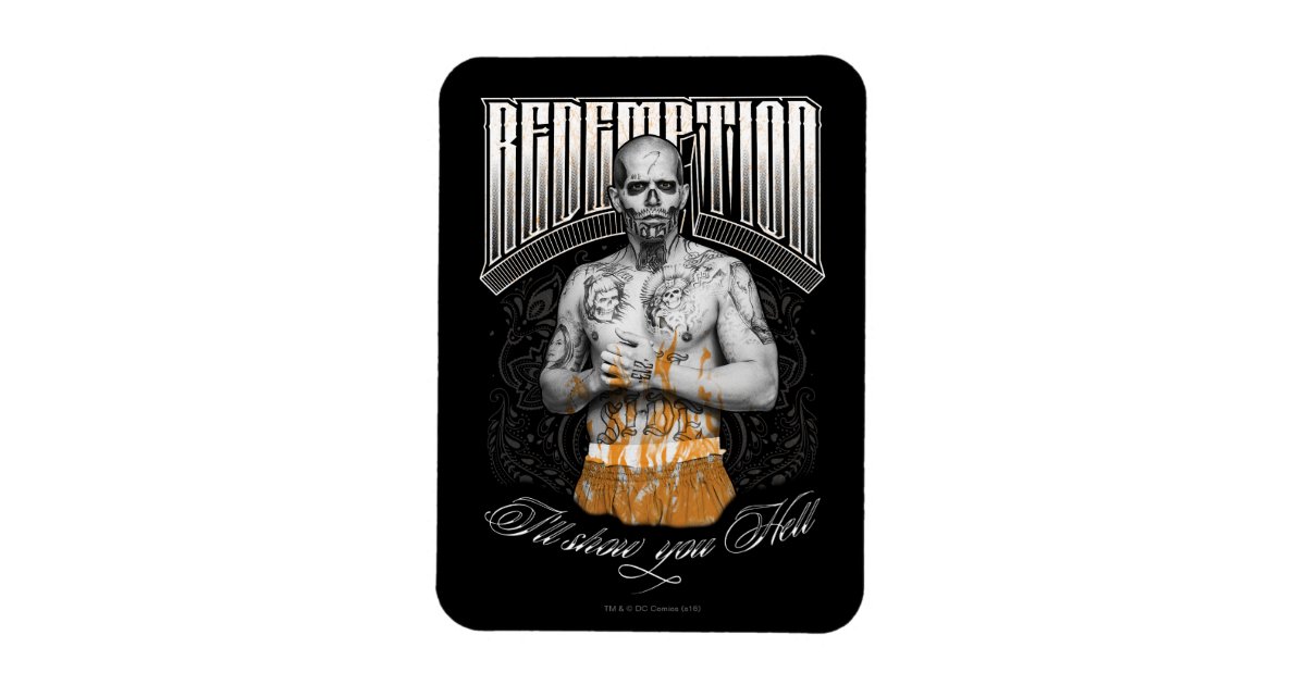 Suicide Squad El Diablo Redemption Tattoo Magnet Zazzle Com