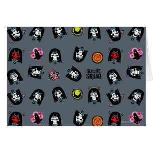 Suicide Squad Enchantress Emoji Pattern