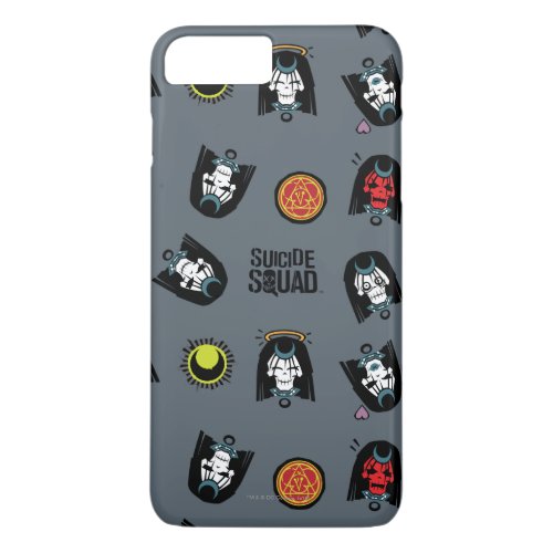 Suicide Squad  Enchantress Emoji Pattern iPhone 8 Plus7 Plus Case