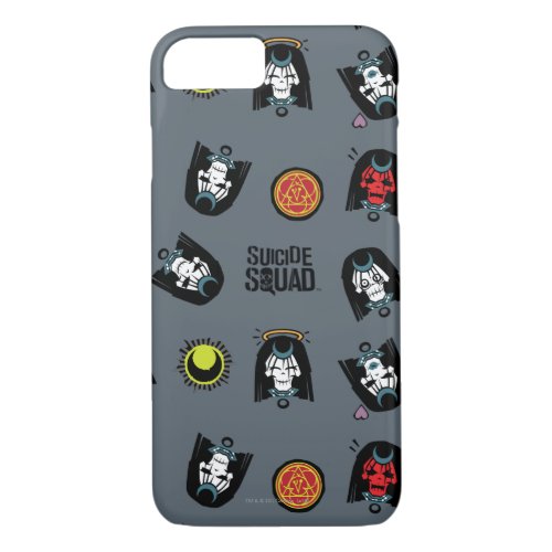 Suicide Squad  Enchantress Emoji Pattern iPhone 87 Case