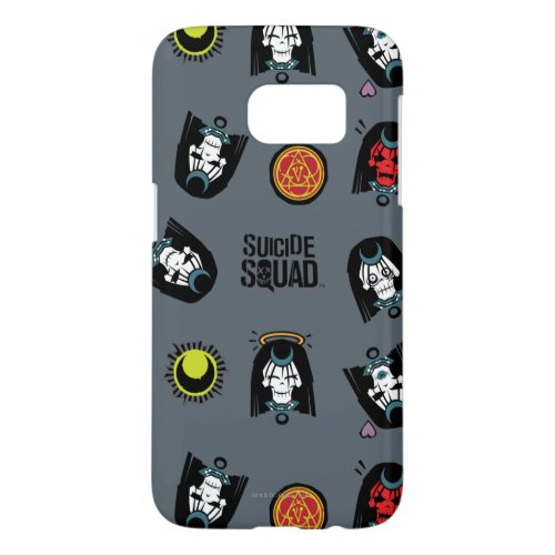 Suicide Squad  Enchantress Emoji Pattern Samsung Galaxy S7 Case