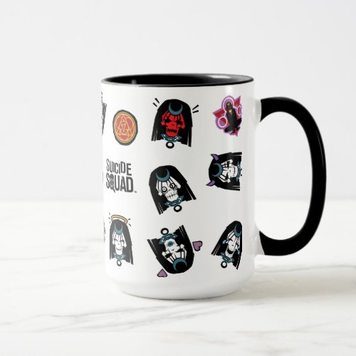 Suicide Squad  Enchantress Emoji Pattern Mug