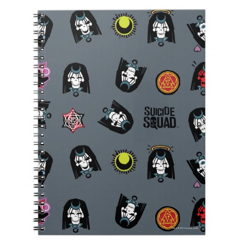 Suicide Squad  Enchantress Emoji Pattern Notebook