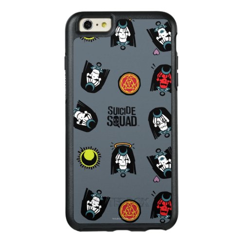 Suicide Squad  Enchantress Emoji Pattern OtterBox iPhone 66s Plus Case