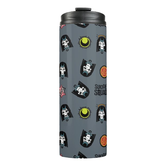 Suicide Squad | Enchantress Emoji Pattern Thermal Tumbler (Front)