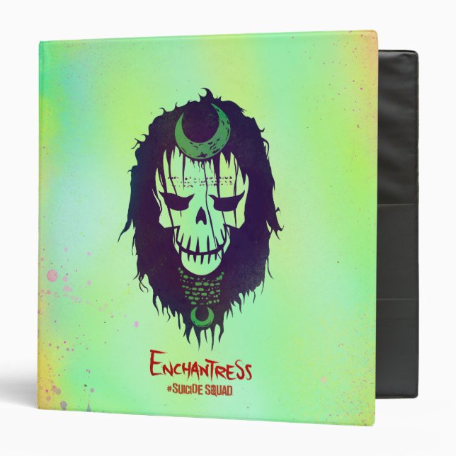 Suicide Squad | Enchantress Head Icon Binder (Front/Inside)