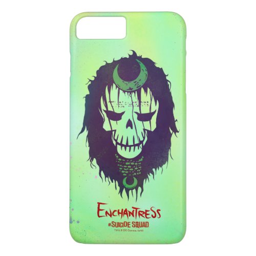Suicide Squad  Enchantress Head Icon iPhone 8 Plus7 Plus Case