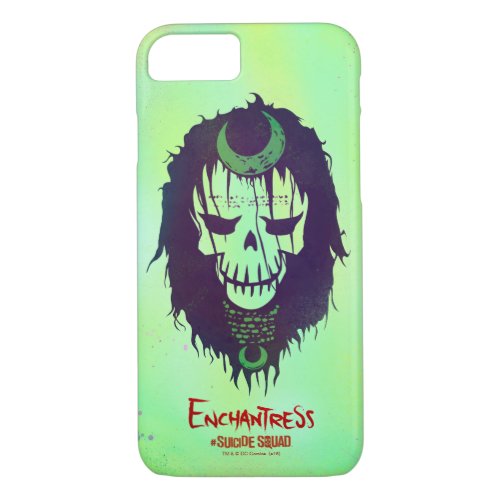 Suicide Squad  Enchantress Head Icon iPhone 87 Case