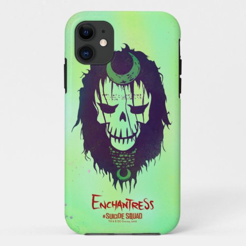Suicide Squad  Enchantress Head Icon iPhone 11 Case