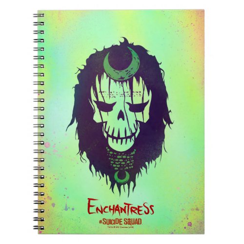 Suicide Squad  Enchantress Head Icon Notebook
