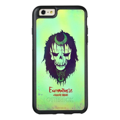 Suicide Squad  Enchantress Head Icon OtterBox iPhone 66s Plus Case