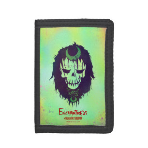 Suicide Squad   Enchantress Head Icon Tri-fold Wallet