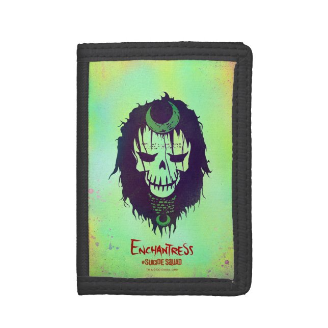 Suicide Squad | Enchantress Head Icon Trifold Wallet (Front Vertical)