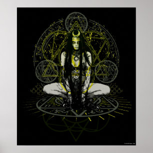 Suicide Squad Enchantress Magic Circles Poster