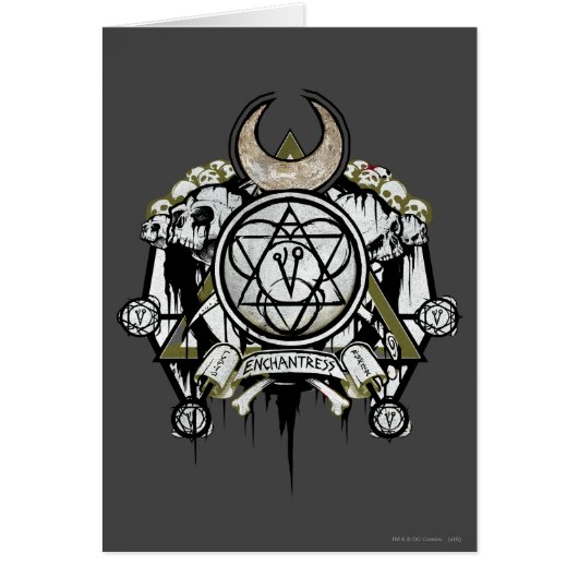 Suicide Squad | Enchantress Symbols Tattoo Art (Front)