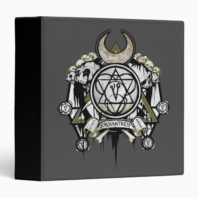 Suicide Squad | Enchantress Symbols Tattoo Art Binder (Front/Spine)