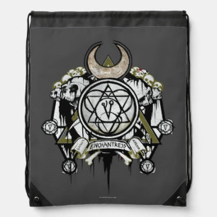 Suicide Squad Enchantress Symbols Tattoo Art Drawstring Bag