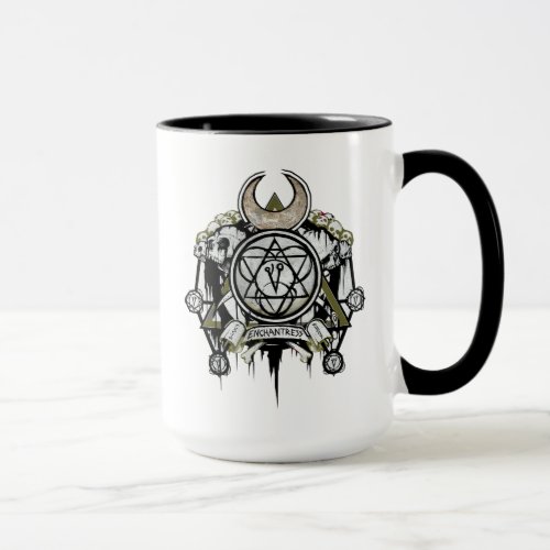 Suicide Squad  Enchantress Symbols Tattoo Art Mug