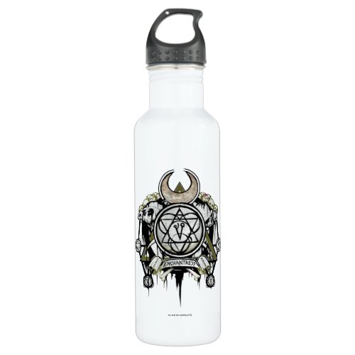 Suicide Squad  Enchantress Symbols Tattoo Art Stainless Steel Water Bottle