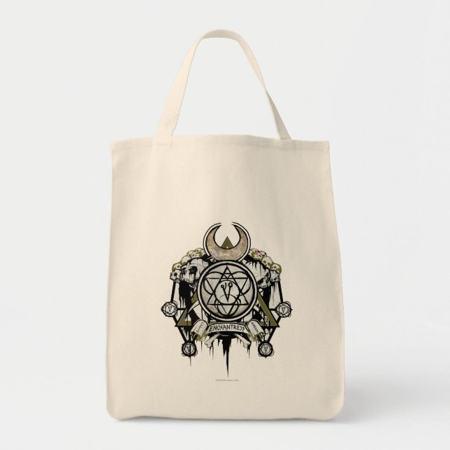 Suicide Squad | Enchantress Symbols Tattoo Art Tote Bag (Front)