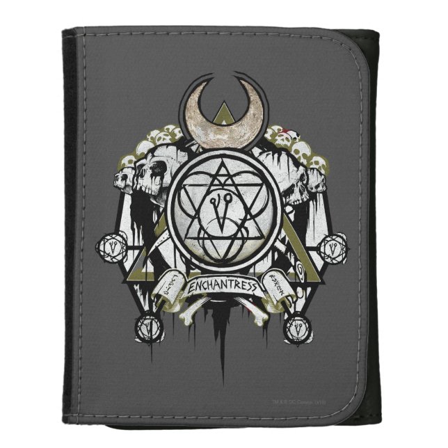Suicide Squad | Enchantress Symbols Tattoo Art Wallet (Front Vertical)