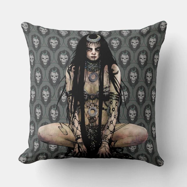 Suicide Squad | Enchantress Throw Pillow (Front)