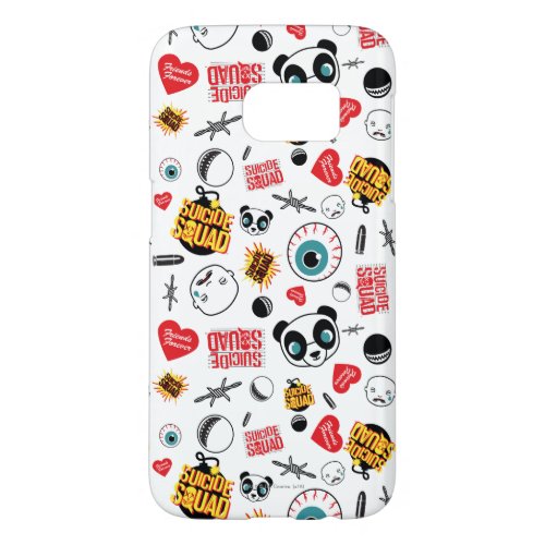 Suicide Squad  Friends Forever Pattern Samsung Galaxy S7 Case