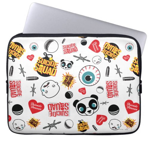 Suicide Squad  Friends Forever Pattern Laptop Sleeve
