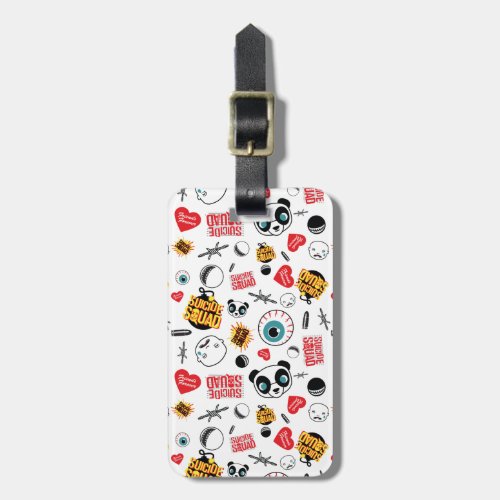 Suicide Squad  Friends Forever Pattern Luggage Tag