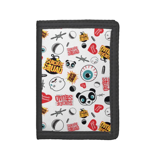 Suicide Squad | Friends Forever Pattern Wallet (Front Vertical)