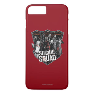 Suicide Squad Group Badge Photo iPhone 8 Plus/7 Plus Case