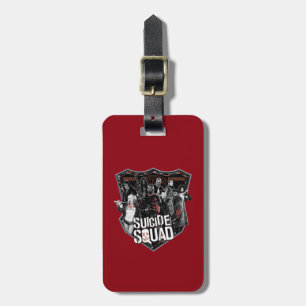 Suicide Squad Group Badge Photo Luggage Tag