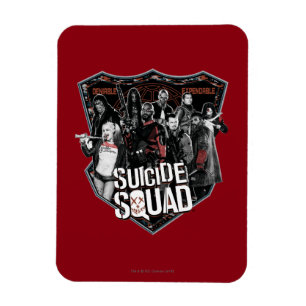 Suicide Squad Group Badge Photo Magnet