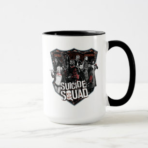 Suicide Squad   Group Badge Photo Mug