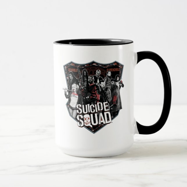 Suicide Squad | Group Badge Photo Mug (Right)