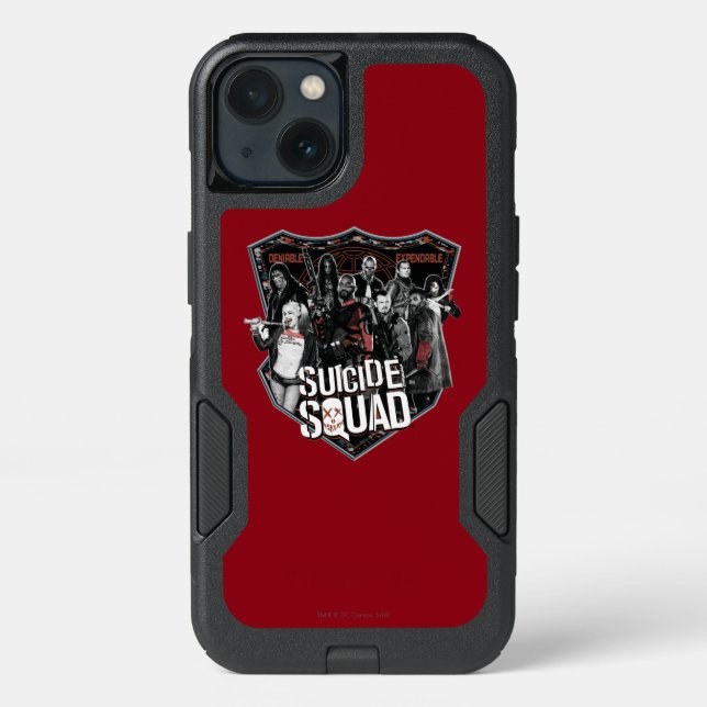 Suicide Squad | Group Badge Photo Otterbox iPhone Case (Back)