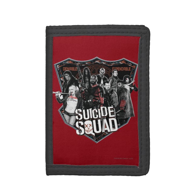 Suicide Squad | Group Badge Photo Wallet (Front Vertical)