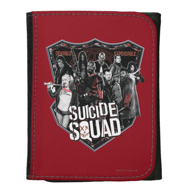 Suicide Squad | Group Badge Photo Wallet (Front Vertical)